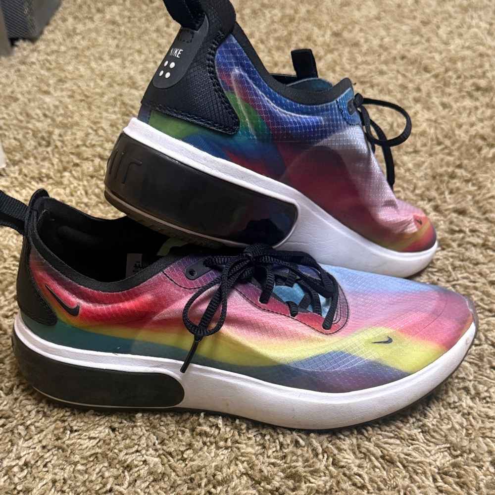 Nike Multicolor Athletic Shoes
